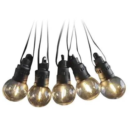 Ghirlanda solara LED 0.5W x 10 12M 3000K V-TAC SKU-7804