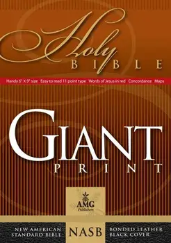 Giant Print Handy-Size Bible-NASB, Hardcover/Warren Patrick Baker