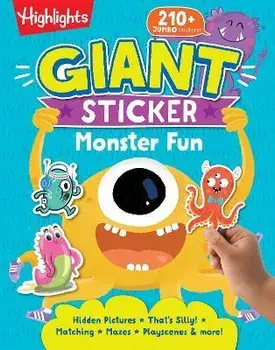 Giant Sticker Monster Fun, Paperback/Highlights