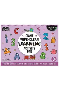 Giant Wipe-Clean Learning Activity Pack: Practice Essential Math and English Skills, with Hours of Learning Fun! 3+ - Igloobooks