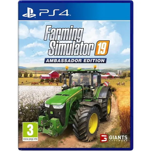 Giants Joc Farming Simulator 19 - Ambassador Edition - DE, pentru PlayStation 4 (PS4)