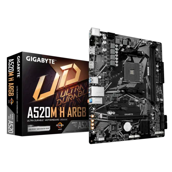GIGABYTE A520M H ARGB motherboard GIGABYTE A520M H ARGB motherboard