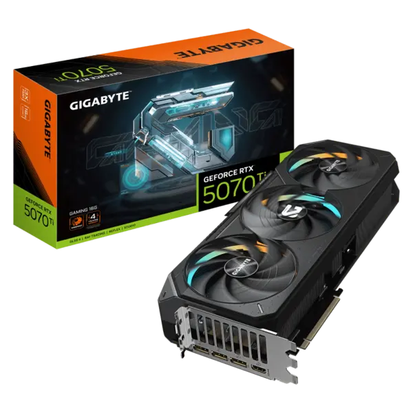 GIGABYTE GeForce RTX 5070 Ti GAMING 16G GIGABYTE GeForce RTX 5070 Ti GAMING 16G