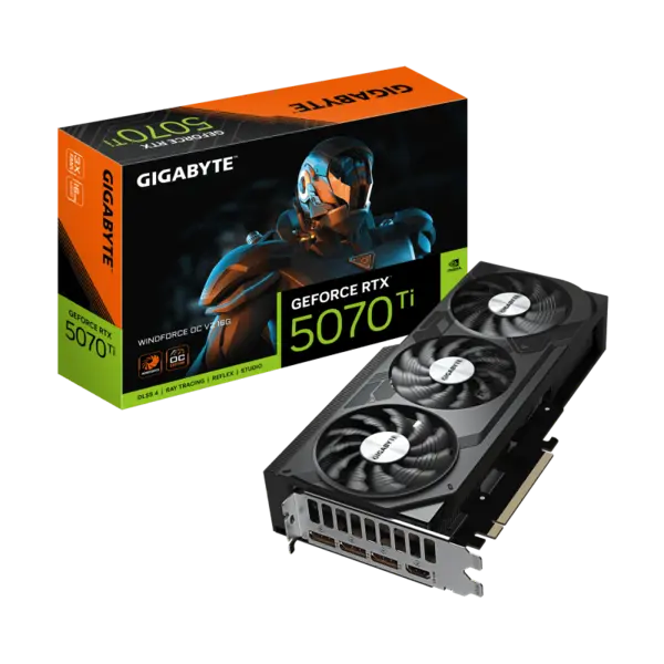 GIGABYTE GeForce RTX 5070 Ti WINDFORCE GIGABYTE GeForce RTX 5070 Ti WINDFORCE