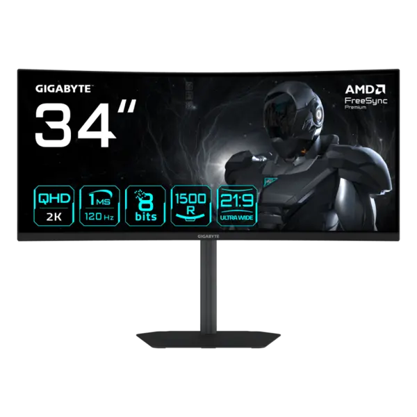Gigabyte GS34WQCA VA 35 WQHD 120Hz Gigabyte GS34WQCA VA 35` WQHD 120Hz