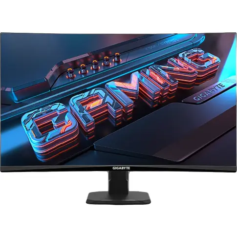 Gigabyte Monitor Gaming Gigabyte GS27FC EK1, 27, VA, Full HD, 1 ms, 180 Hz, DisplayPort, HDMI, Negru