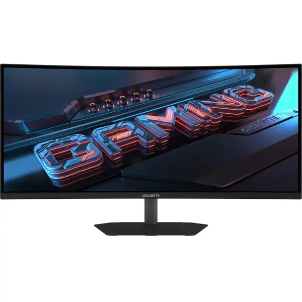 Gigabyte Monitor LED GIGABYTE Gaming GS34WQCA, Curbat 34, VA, 1 ms, 120 Hz, HDR