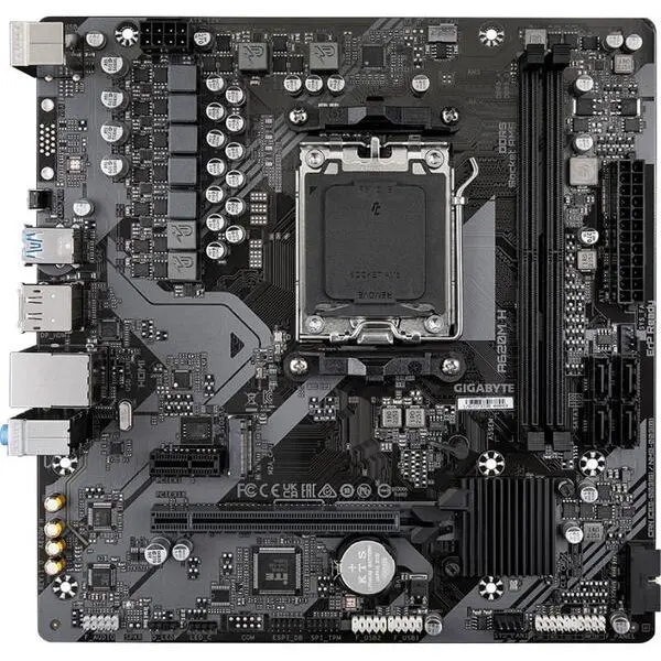 Gigabyte Placa de baza GIGABYTE A620M H, AM5, mATX, DDR5, AMD A620