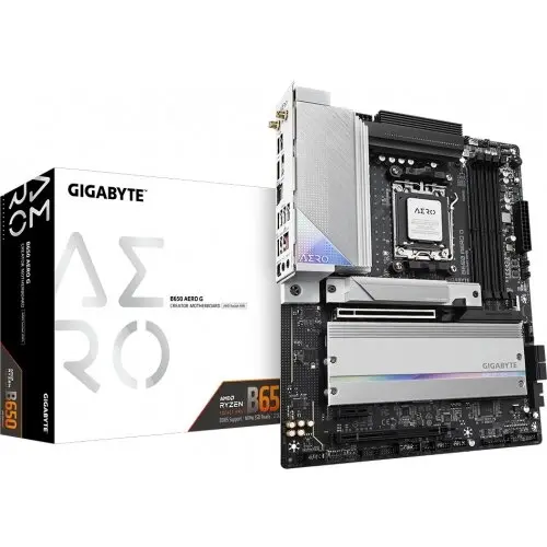 Gigabyte Placa de baza Gigabyte B650 AERO G, AMD B650, Socket AM5, ATX
