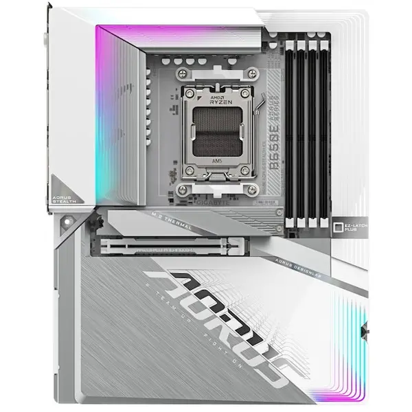 Gigabyte Placa de Baza GIGABYTE B650E AORUS STEALTH ICE AM5