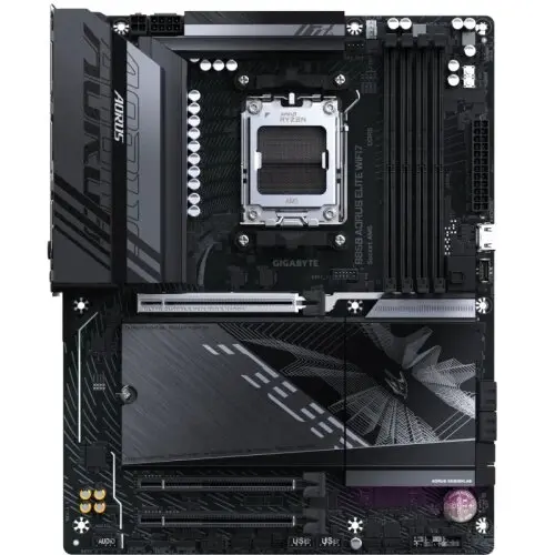Gigabyte Placa de baza Gigabyte B850 AORUS ELITE WIFI7, AMD B850, Socket AM5, ATX