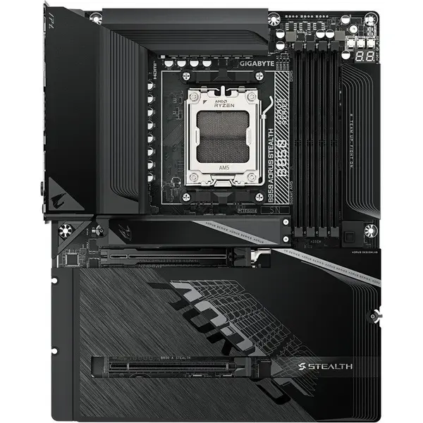 Gigabyte Placa de baza Gigabyte B850E AORUS STEALTH, AM5, ATX