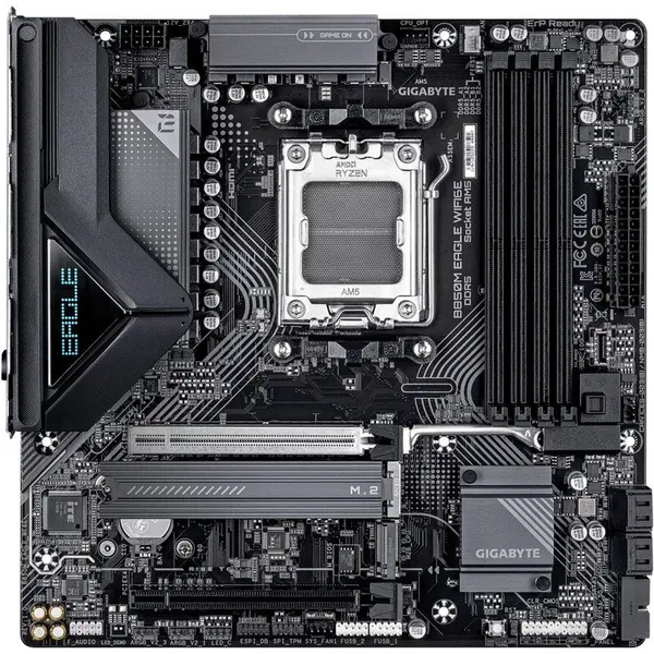 Gigabyte Placa de baza GIGABYTE B850M EAGLE, AMD, WIFI6E, mATX, AM5
