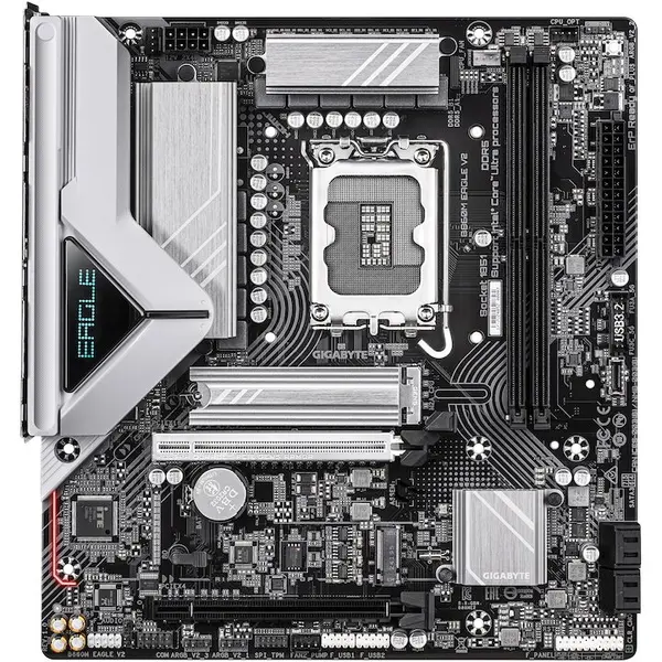 Gigabyte Placa de Baza GIGABYTE B860M EAGLE V2 LGA1851, 2x DDR5, mATX