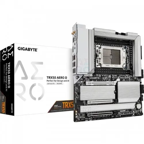 Gigabyte Placa de baza Gigabyte TRX50 AERO D, AMD TRX50, Socket sTR5, eATx