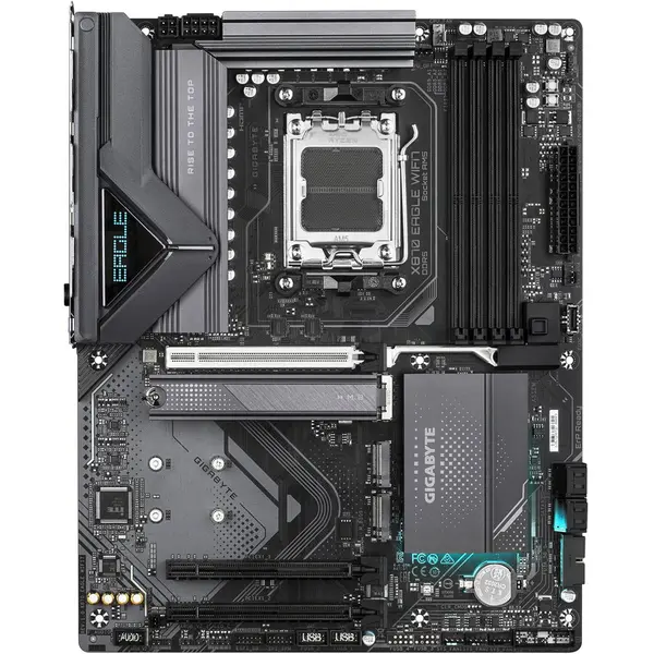 Gigabyte Placa de baza GIGABYTE X870 EAGLE WIFI7, AM5, DDR5, BT, ATX