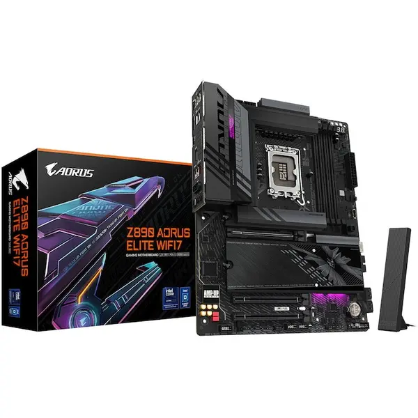 Gigabyte Placa De Baza, Gigabyte Z890 A ELITE, LGA1851 WiFi7, negru