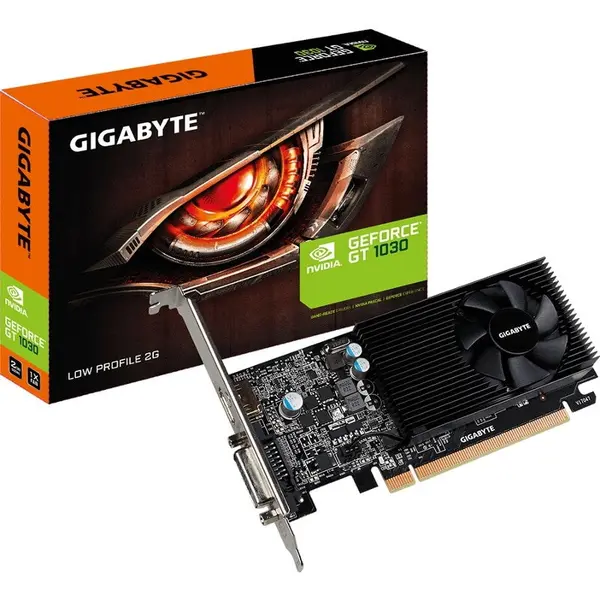 Gigabyte Placa video Gigabyte GeForce GT 1030 Low Profile D4, 2GB DDR4, 64-bit