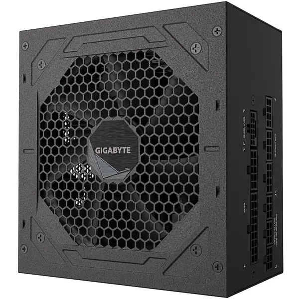 Gigabyte Sursa alimentare Gigabyte UD850GM PG5 V2, Full Modulara, 850 W, 80 Plus Gold, ATX, 120 mm, Negru