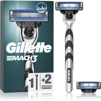 Gillette Mach3 Aparat de ras + rezervă lame