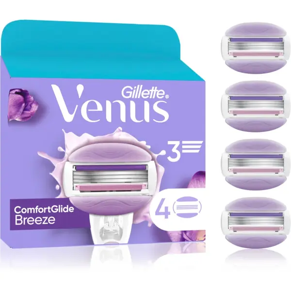 Gillette Venus Comfortglide Breeze rezerva Lama 4 buc