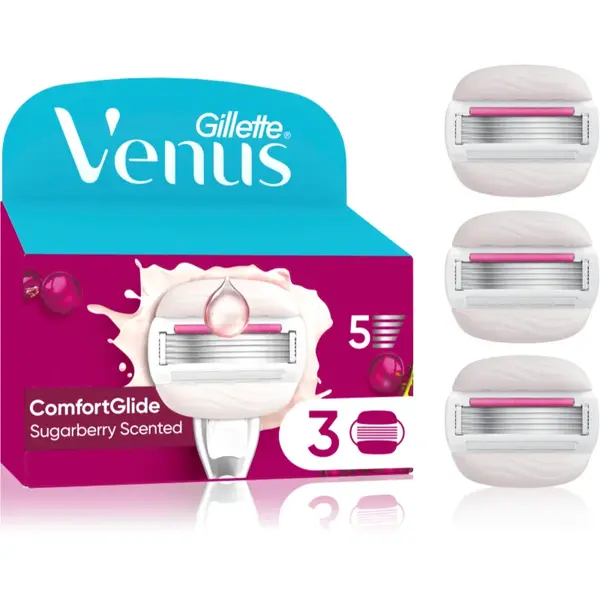Gillette Venus ComfortGlide Sugarberry rezerva Lama 3 buc