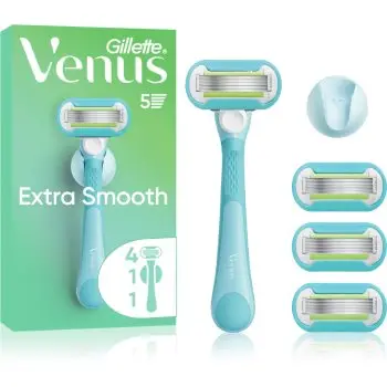 Gillette Venus Extra Smooth epilator pentru femei cu suport pentru duș