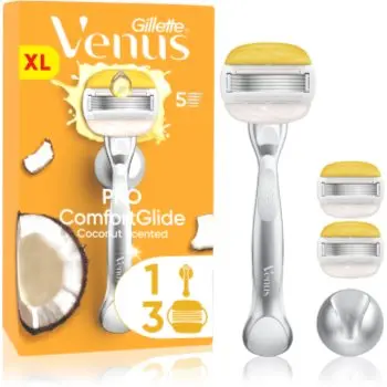 Gillette Venus PRO ComfortGlide Coconut epilator pentru femei cu suport pentru duș
