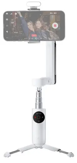 Gimbal pentru smartphone Insta360 - Flow AI, Creator Kit, White
