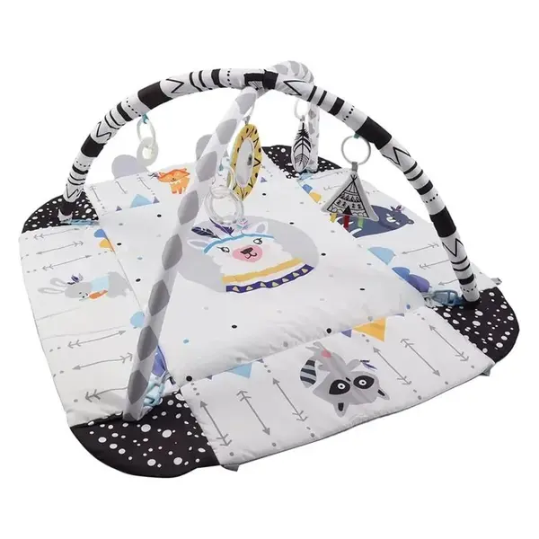 Gimnastică activă 4 în 1 Azaria - Happy Space Play Gym, cu 20 de bile