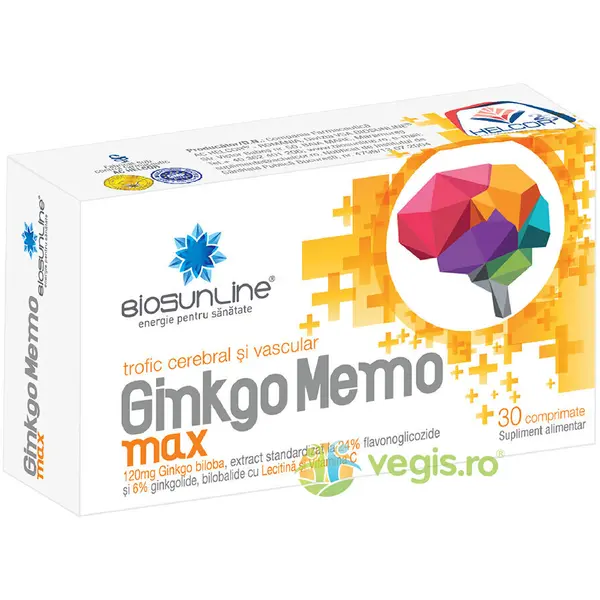 Ginkgo Memo Max 30cpr