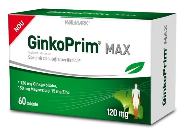 GinkoPrim Max 120 mg 60 tablete