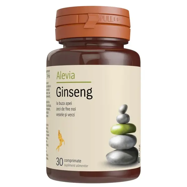 Ginseng, 30 comprimate, Alevia