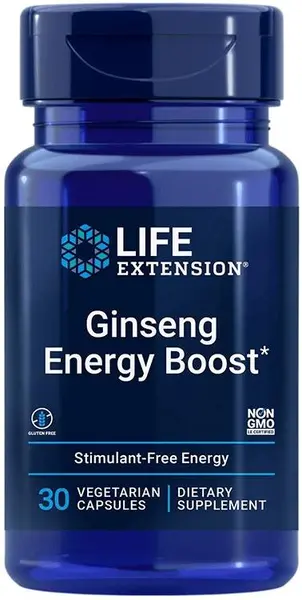 Ginseng Energy Boost, 30 vege capsule, Life Extension