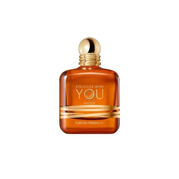 Giorgio Armani Stronger With You Amber Apa de parfum pentru barbati Tester EDP Volum 100 ml