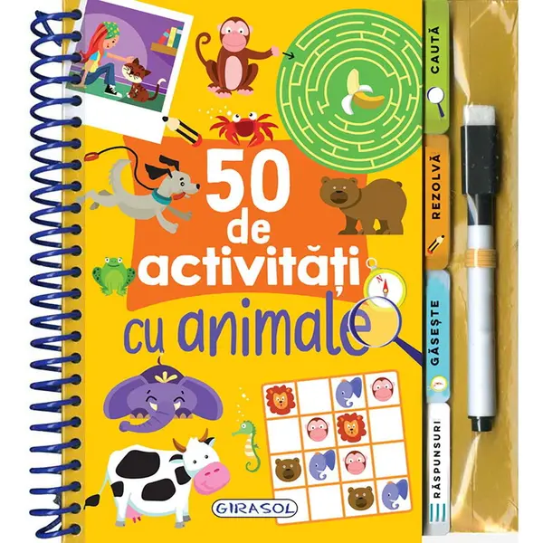 GIRASOL 50 de activitati cu animale