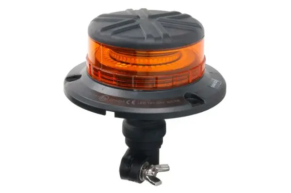 Girofar (portocaliu, 12 24V, LED, LED, Fixare flexibila, tubular cap, numar programe: 3)