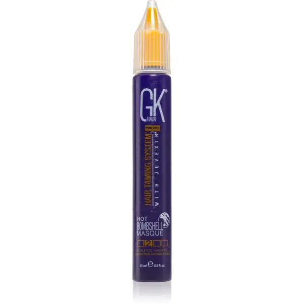 GK Hair Bombshell Hot Masque masca tratament intensiv pentru par blond 15 ml