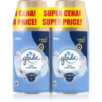 GLADE Pure Clean Linen automat de odorizare a aerului rezervă