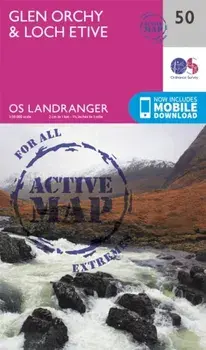 Glen Orchy & Loch Etive. February 2016 ed, Sheet Map/Ordnance Survey