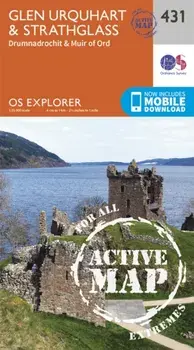 Glen Urquhart and Strathglass. September 2015 ed, Sheet Map/Ordnance Survey