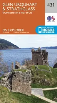 Glen Urquhart and Strathglass. September 2015 ed, Sheet Map/Ordnance Survey