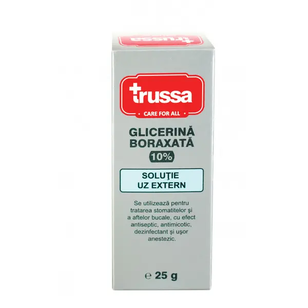Glicerina boraxata 10%, 25g, Trussa