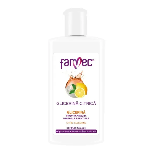 Glicerina citrica, 150 ml, Farmec