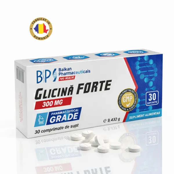Glicină FORTE, 300mg, 30 comp.