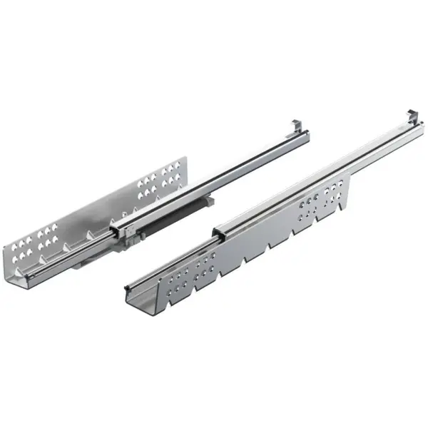 Glisiera Idealslide, Instalare cu Pini, cu Amortizare, L400 mm, Extensie Partiala