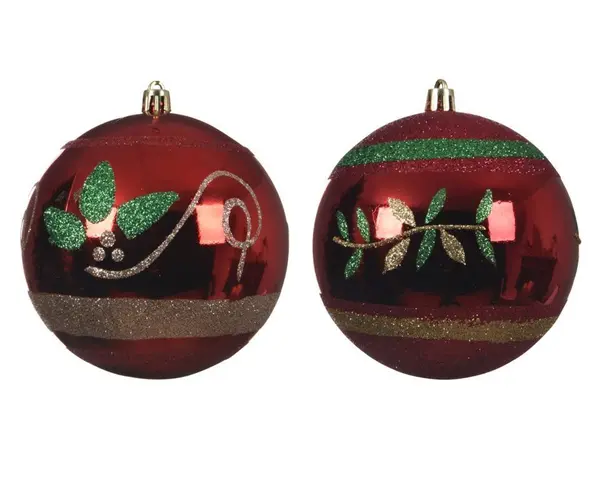 Glob decorativ - Wreath Red - mai multe modele | Kaemingk