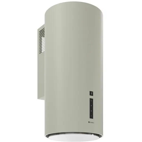 Globalo Hota cilindrica decorativa de perete Globalo Miraya 39.1 VERDE SALVIE, clasa energetica B, capacitate de absorbtie 660 mc/h, 4 trepte, NCS S3005-G50Y