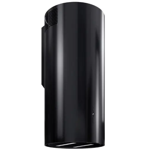 Globalo Hota de perete GLOBALO LANILIA WERENISO 39.1, clasa energetica A, iluminat LED, cilindrica, adancime 43 cm, control Soft-Touch, interval de viteza 3 si boost, capacitate maxima de absortie 715 m3/h, Negru