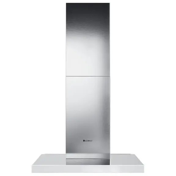 Globalo Hota de perete GLOBALO NIDARO 60.5, H2H, clasa energetica B, iluminare LED, 50 cm latime, 60 cm lungime, control touch screen, interval de viteza 3 si boost, Putere absortie 546 mc/h, Alb